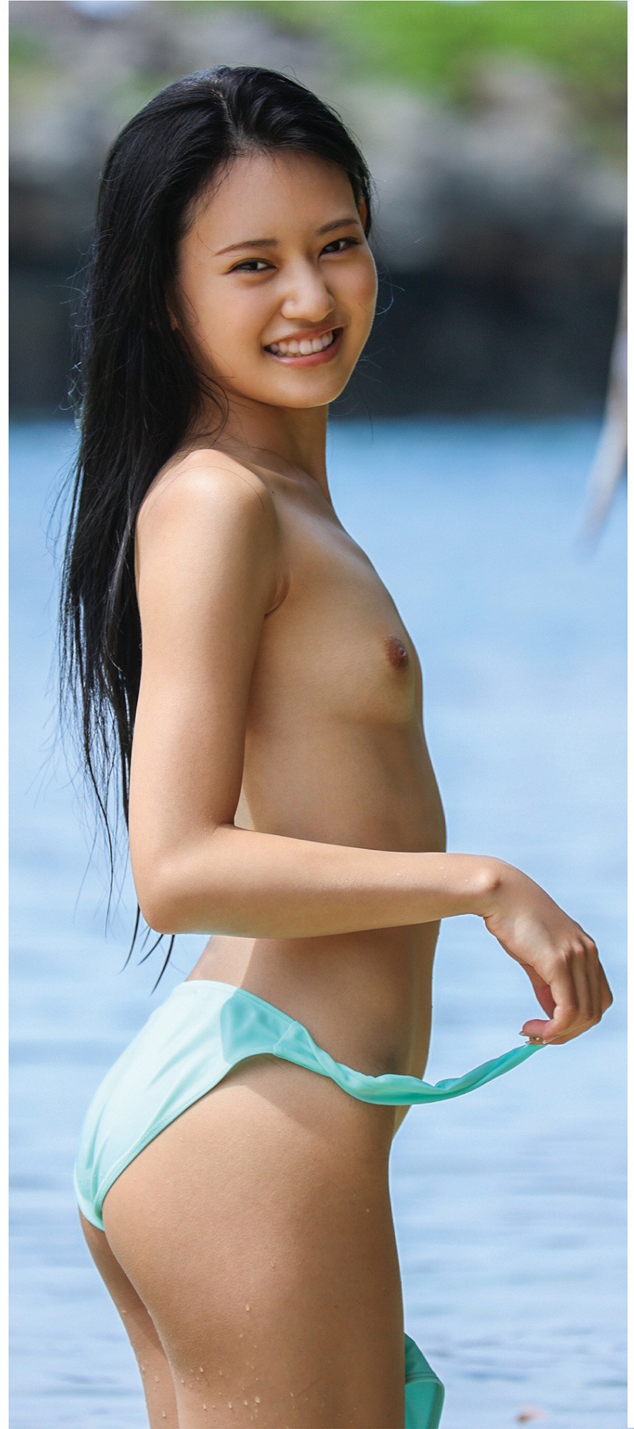Umi Yatsugake 八掛うみ, FANZA限定特別カット付き ヌード写真集 「海に見惚れて」 Set.01